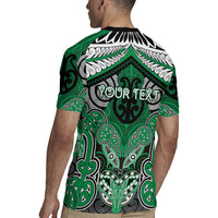 Aotearoa Iwi Ngai Tahu Personalised Rugby Jersey Maori Kowhaiwhai Pattern LT19 - Polynesian Pride