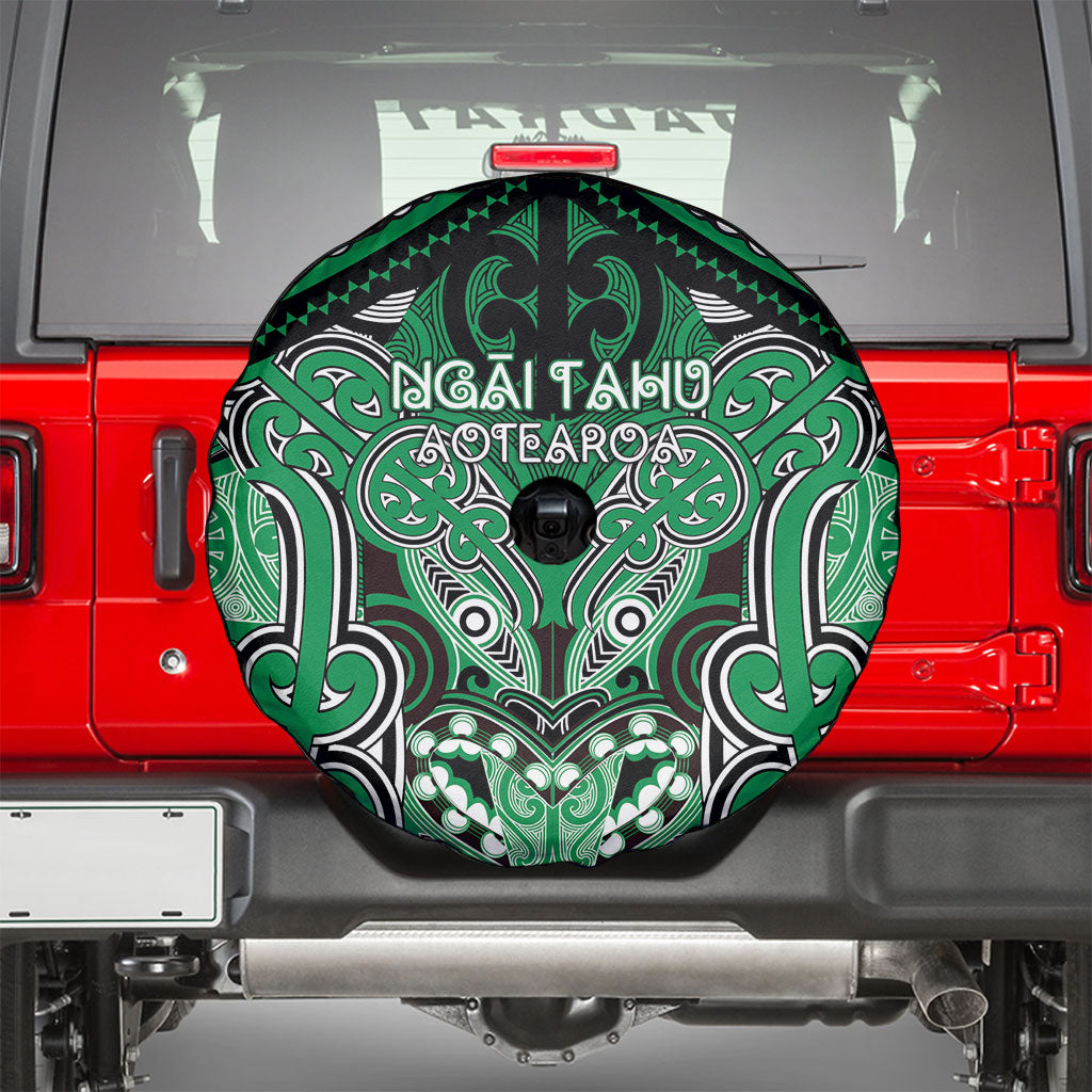 Aotearoa Iwi Ngai Tahu Spare Tire Cover Maori Kowhaiwhai Pattern LT19 - Polynesian Pride