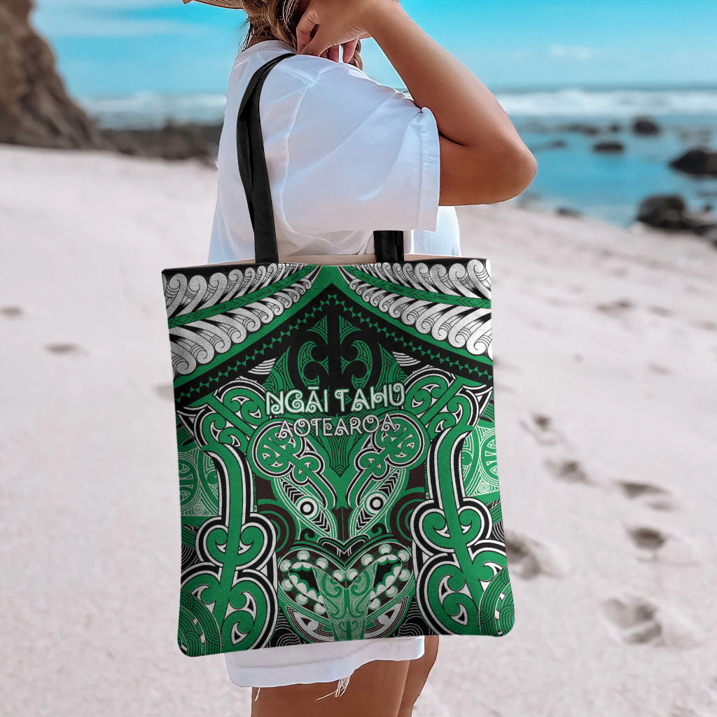 Aotearoa Iwi Ngai Tahu Tote Bag Maori Kowhaiwhai Pattern LT19 - Polynesian Pride