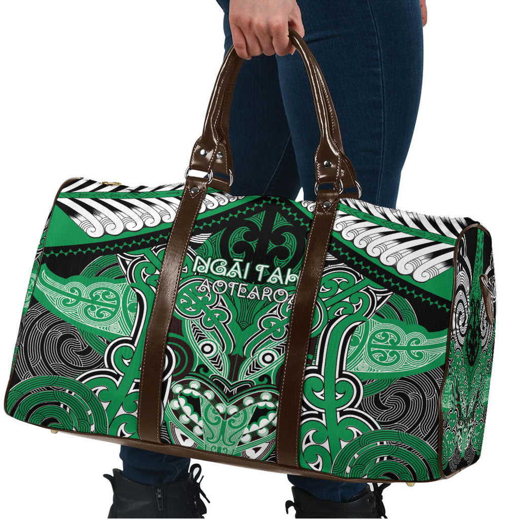 Aotearoa Iwi Ngai Tahu Travel Bag Maori Kowhaiwhai Pattern LT19 - Polynesian Pride