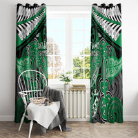 Aotearoa Iwi Ngai Tahu Window Curtain Maori Kowhaiwhai Pattern LT19 - Polynesian Pride