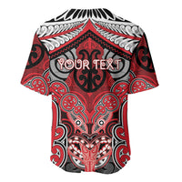 Aotearoa Iwi Te Arawa Personalised Baseball Jersey Maori Kowhaiwhai Pattern LT19 - Polynesian Pride