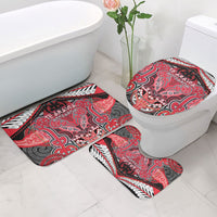 Aotearoa Iwi Te Arawa Bathroom Set Maori Kowhaiwhai Pattern LT19 - Polynesian Pride