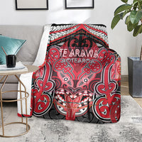 Aotearoa Iwi Te Arawa Blanket Maori Kowhaiwhai Pattern LT19 - Polynesian Pride