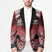 Aotearoa Iwi Te Arawa Personalised Blazer Maori Kowhaiwhai Pattern LT19 - Polynesian Pride