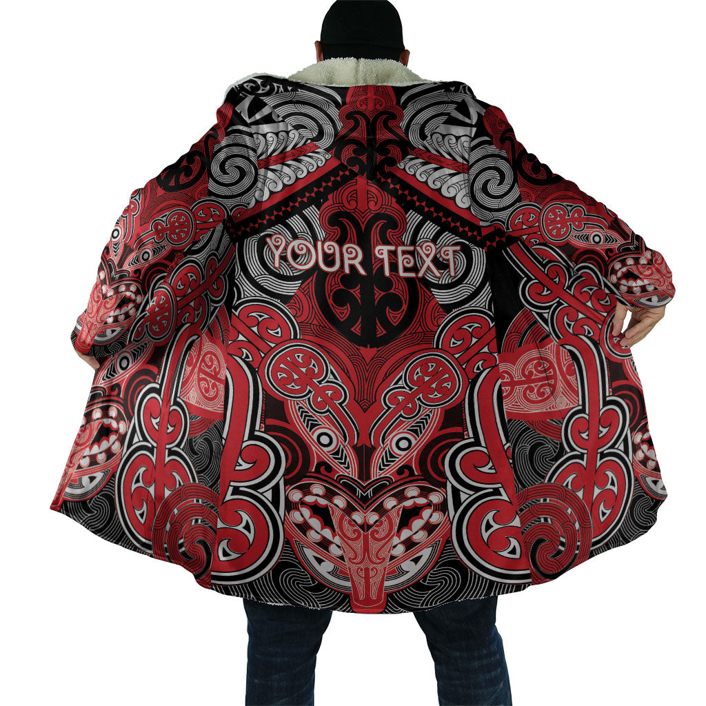 Aotearoa Iwi Te Arawa Personalised Cloak Maori Kowhaiwhai Pattern LT19 - Polynesian Pride