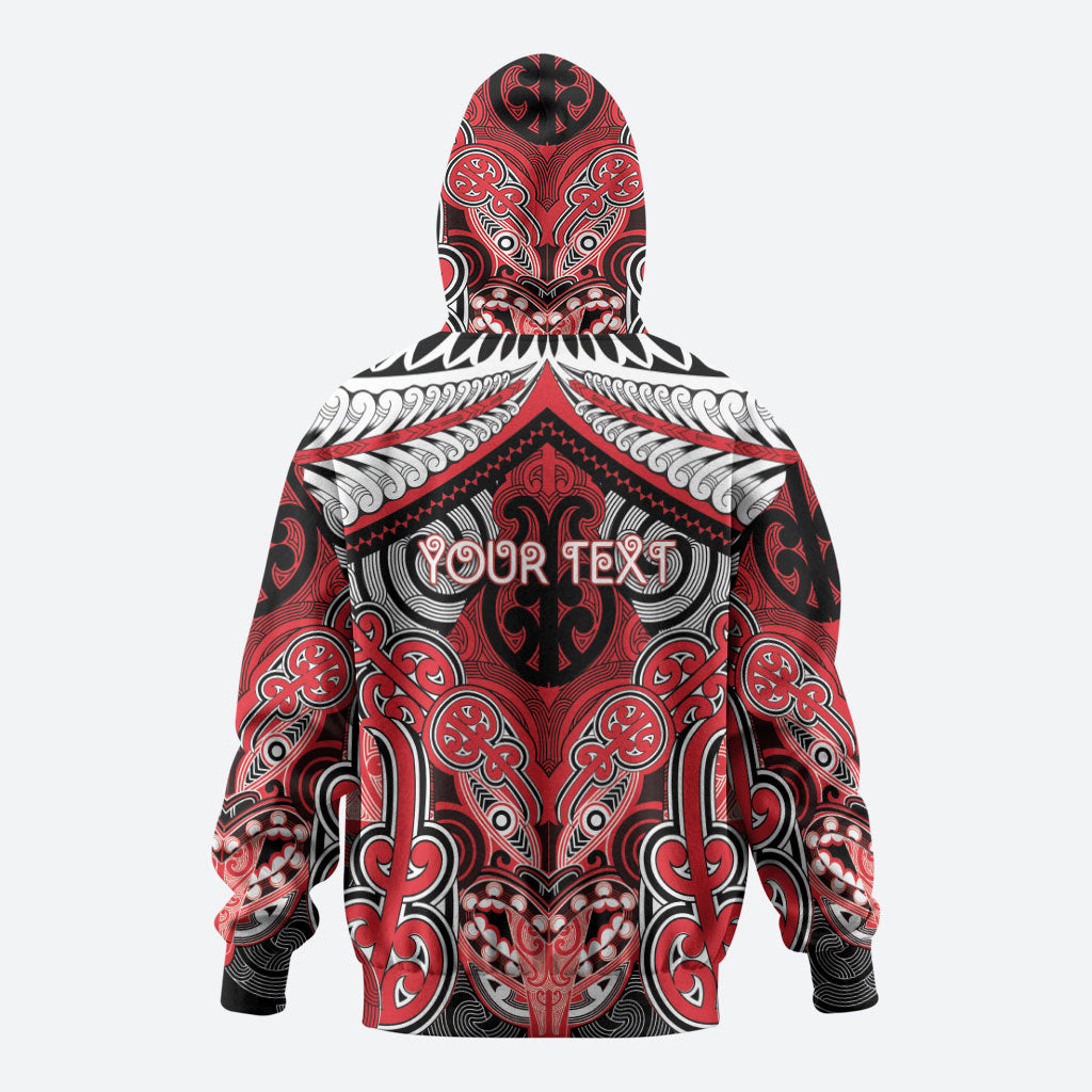 Aotearoa Iwi Te Arawa Personalised Hoodie Maori Kowhaiwhai Pattern LT19 - Polynesian Pride