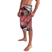 Aotearoa Iwi Te Arawa Personalised Lavalava Maori Kowhaiwhai Pattern LT19 - Polynesian Pride