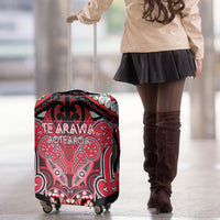 Aotearoa Iwi Te Arawa Luggage Cover Maori Kowhaiwhai Pattern LT19 - Polynesian Pride