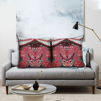Aotearoa Iwi Te Arawa Pillow Cover Maori Kowhaiwhai Pattern LT19 - Polynesian Pride