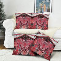 Aotearoa Iwi Te Arawa Pillow Cover Maori Kowhaiwhai Pattern LT19 - Polynesian Pride
