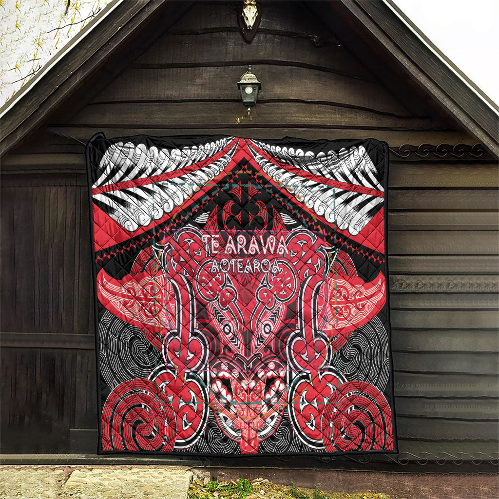 Aotearoa Iwi Te Arawa Quilt Maori Kowhaiwhai Pattern LT19 - Polynesian Pride