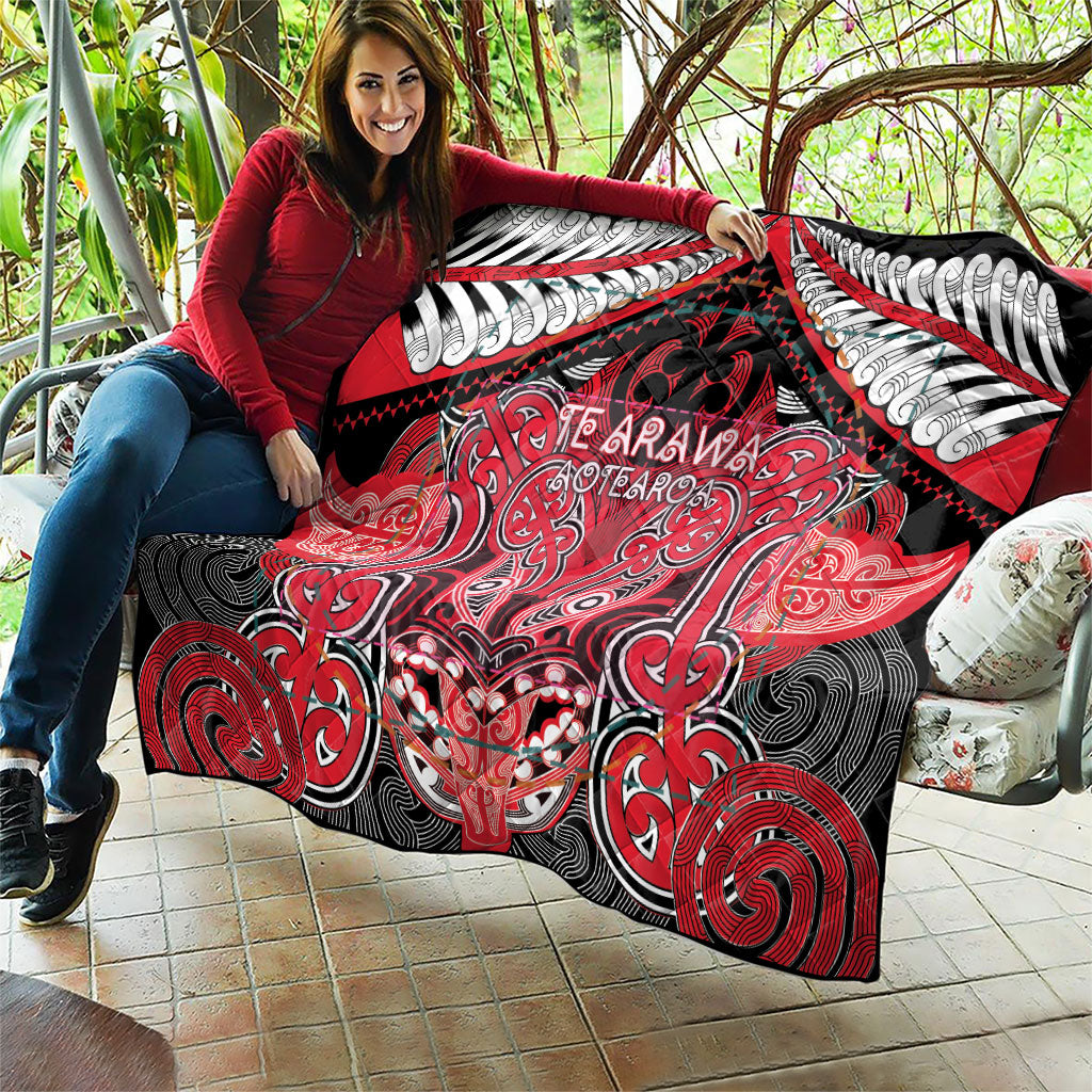 Aotearoa Iwi Te Arawa Quilt Maori Kowhaiwhai Pattern LT19 - Polynesian Pride