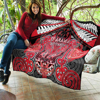 Aotearoa Iwi Te Arawa Quilt Maori Kowhaiwhai Pattern LT19 - Polynesian Pride