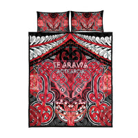 Aotearoa Iwi Te Arawa Quilt Bed Set Maori Kowhaiwhai Pattern LT19 - Polynesian Pride