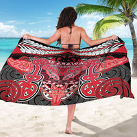 Aotearoa Iwi Te Arawa Sarong Maori Kowhaiwhai Pattern LT19 - Polynesian Pride
