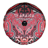 Aotearoa Iwi Te Arawa Spare Tire Cover Maori Kowhaiwhai Pattern LT19 - Polynesian Pride
