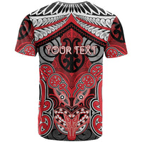 Aotearoa Iwi Te Arawa Personalised T Shirt Maori Kowhaiwhai Pattern LT19 - Polynesian Pride