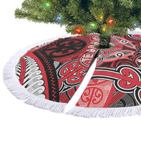 Aotearoa Iwi Te Arawa Tree Skirt Maori Kowhaiwhai Pattern LT19 - Polynesian Pride