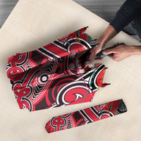 Aotearoa Iwi Te Arawa Umbrella Maori Kowhaiwhai Pattern LT19 - Polynesian Pride