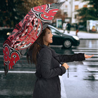 Aotearoa Iwi Te Arawa Umbrella Maori Kowhaiwhai Pattern LT19 - Polynesian Pride