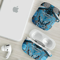 Aotearoa Iwi Ngati Porou AirPods Case Maori Kowhaiwhai Pattern LT19 - Polynesian Pride