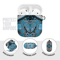 Aotearoa Iwi Ngati Porou AirPods Case Maori Kowhaiwhai Pattern LT19 - Polynesian Pride