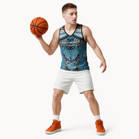 Aotearoa Iwi Ngati Porou Personalised Basketball Jersey Maori Kowhaiwhai Pattern LT19 - Polynesian Pride