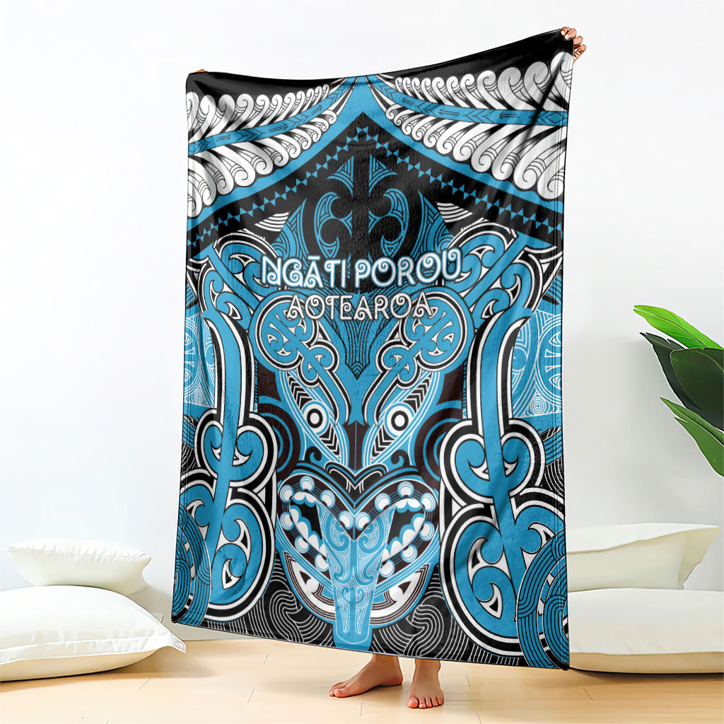 Aotearoa Iwi Ngati Porou Blanket Maori Kowhaiwhai Pattern LT19 - Polynesian Pride