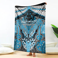 Aotearoa Iwi Ngati Porou Blanket Maori Kowhaiwhai Pattern LT19 - Polynesian Pride