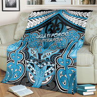 Aotearoa Iwi Ngati Porou Blanket Maori Kowhaiwhai Pattern LT19 - Polynesian Pride