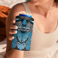 Aotearoa Iwi Ngati Porou Personalised 4 in 1 Can Cooler Tumbler Maori Kowhaiwhai Pattern LT19 - Polynesian Pride