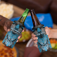 Aotearoa Iwi Ngati Porou Personalised 4 in 1 Can Cooler Tumbler Maori Kowhaiwhai Pattern LT19 - Polynesian Pride