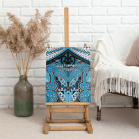 Aotearoa Iwi Ngati Porou Canvas Wall Art Maori Kowhaiwhai Pattern LT19 - Polynesian Pride