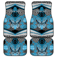 Aotearoa Iwi Ngati Porou Personalised Car Mats Maori Kowhaiwhai Pattern LT19 - Polynesian Pride