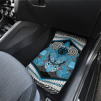 Aotearoa Iwi Ngati Porou Personalised Car Mats Maori Kowhaiwhai Pattern LT19 - Polynesian Pride
