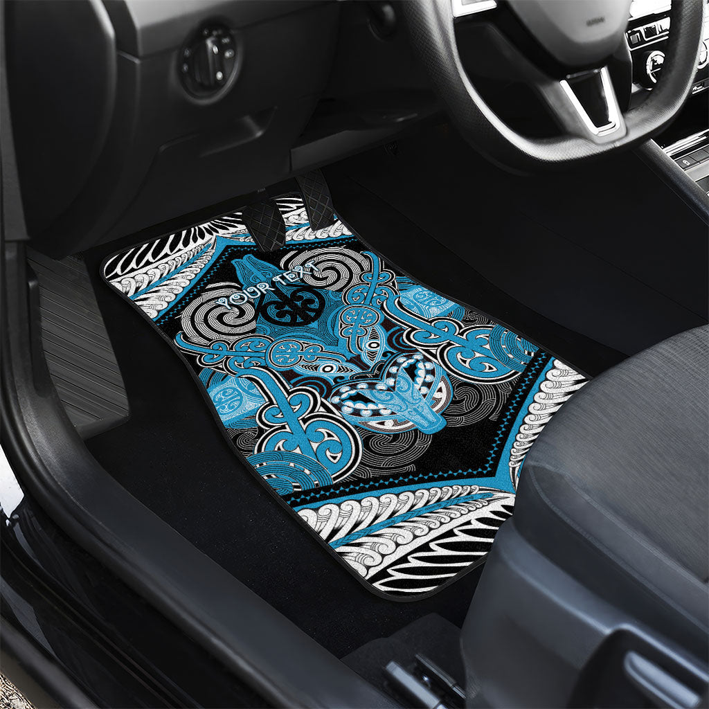 Aotearoa Iwi Ngati Porou Personalised Car Mats Maori Kowhaiwhai Pattern LT19 - Polynesian Pride