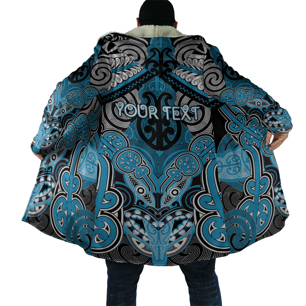 Aotearoa Iwi Ngati Porou Personalised Cloak Maori Kowhaiwhai Pattern LT19 - Polynesian Pride