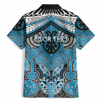 Aotearoa Iwi Ngati Porou Personalised Hawaiian Shirt Maori Kowhaiwhai Pattern LT19 - Polynesian Pride