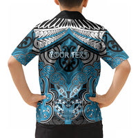 Aotearoa Iwi Ngati Porou Personalised Hawaiian Shirt Maori Kowhaiwhai Pattern LT19 - Polynesian Pride
