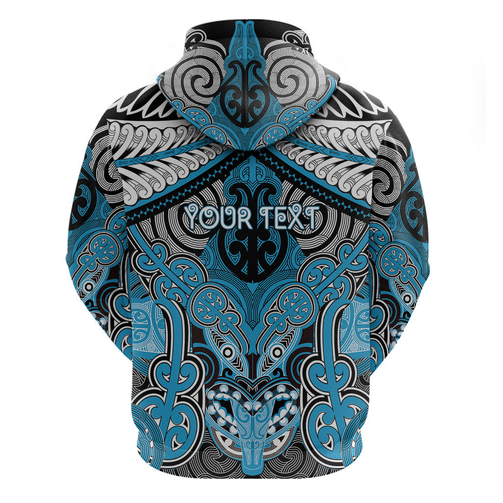 Aotearoa Iwi Ngati Porou Personalised Hoodie Maori Kowhaiwhai Pattern LT19 - Polynesian Pride