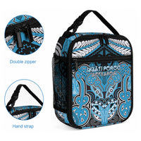 Aotearoa Iwi Ngati Porou Lunch Bag Maori Kowhaiwhai Pattern LT19 - Polynesian Pride