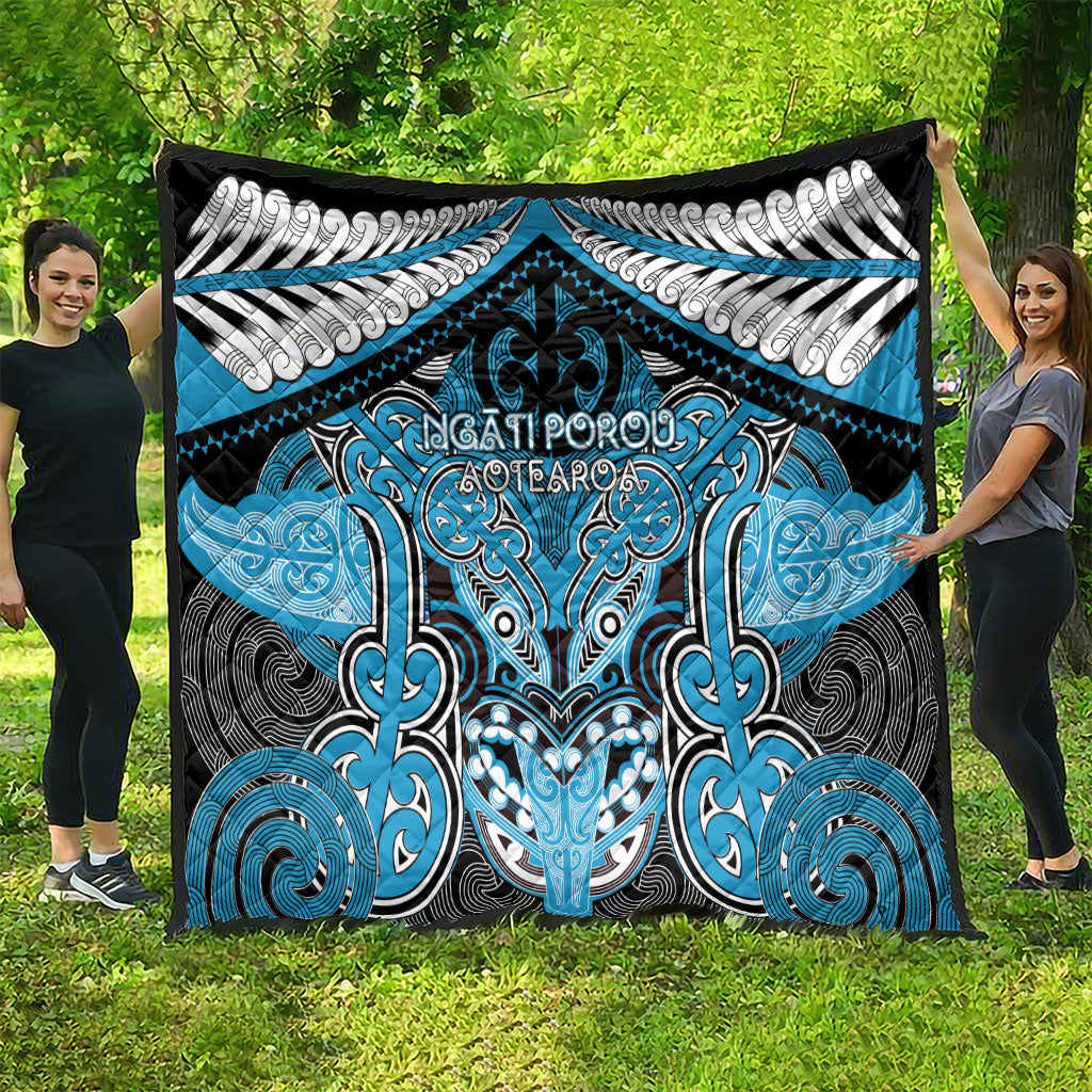 Aotearoa Iwi Ngati Porou Quilt Maori Kowhaiwhai Pattern LT19 - Polynesian Pride
