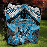Aotearoa Iwi Ngati Porou Quilt Maori Kowhaiwhai Pattern LT19 - Polynesian Pride