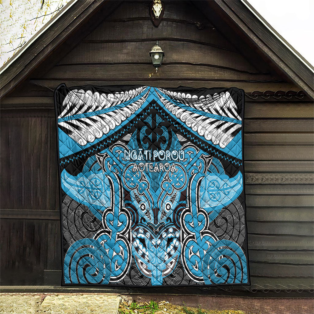 Aotearoa Iwi Ngati Porou Quilt Maori Kowhaiwhai Pattern LT19 - Polynesian Pride