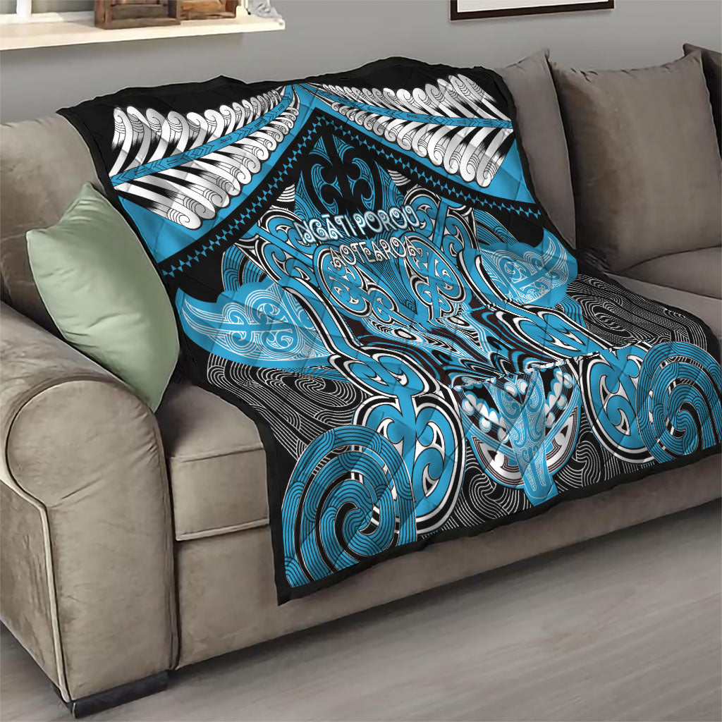Aotearoa Iwi Ngati Porou Quilt Maori Kowhaiwhai Pattern LT19 - Polynesian Pride