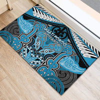 Aotearoa Iwi Ngati Porou Rubber Doormat Maori Kowhaiwhai Pattern LT19 - Polynesian Pride