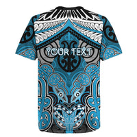 Aotearoa Iwi Ngati Porou Personalised Rugby Jersey Maori Kowhaiwhai Pattern LT19 - Polynesian Pride
