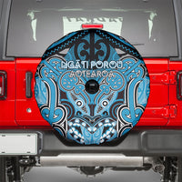 Aotearoa Iwi Ngati Porou Spare Tire Cover Maori Kowhaiwhai Pattern LT19 - Polynesian Pride