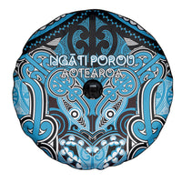 Aotearoa Iwi Ngati Porou Spare Tire Cover Maori Kowhaiwhai Pattern LT19 - Polynesian Pride